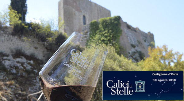 Calici di Stelle a Castiglione d’Orcia raddoppia con cene, musica, acrobati e grandi vini Orcia