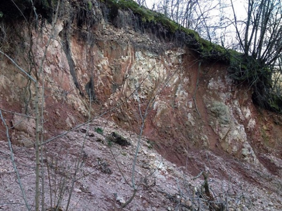 Affioramenti di porfidi nei suoli vulcanici del territorio del Boca DOC in Alto Piemonte che contribuiscono alla mineralità nel vino
