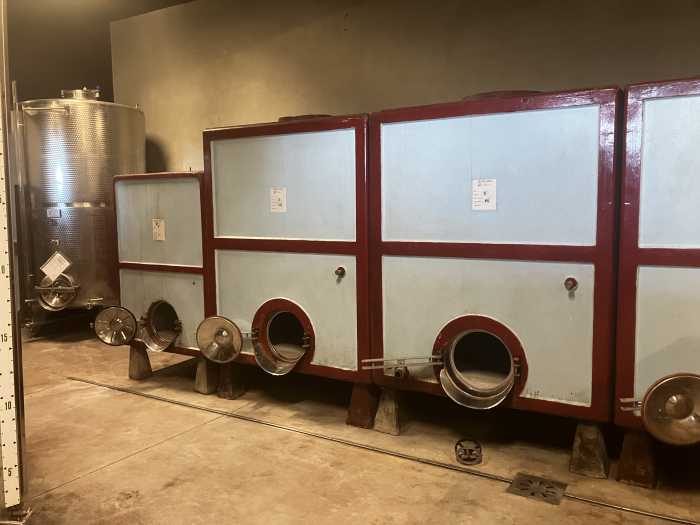 Le vasche di fermentazione in cemento vetrificato