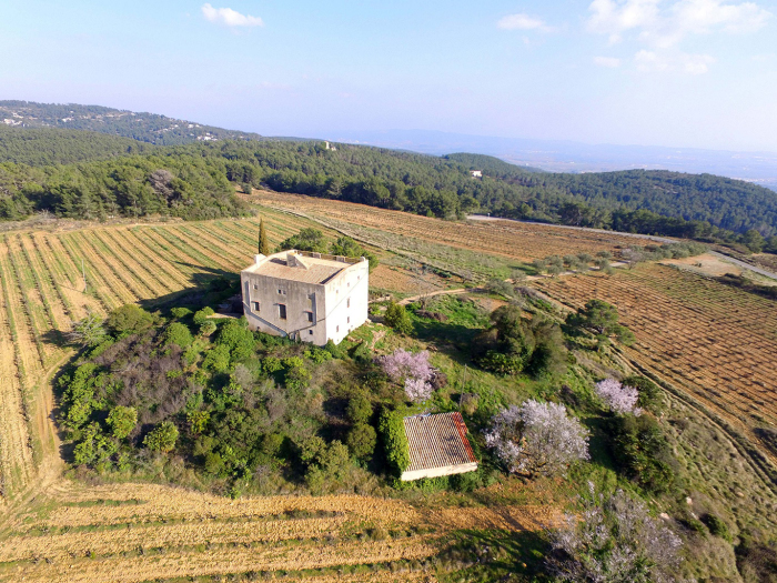Veduta area della tenuta Can Sumoi