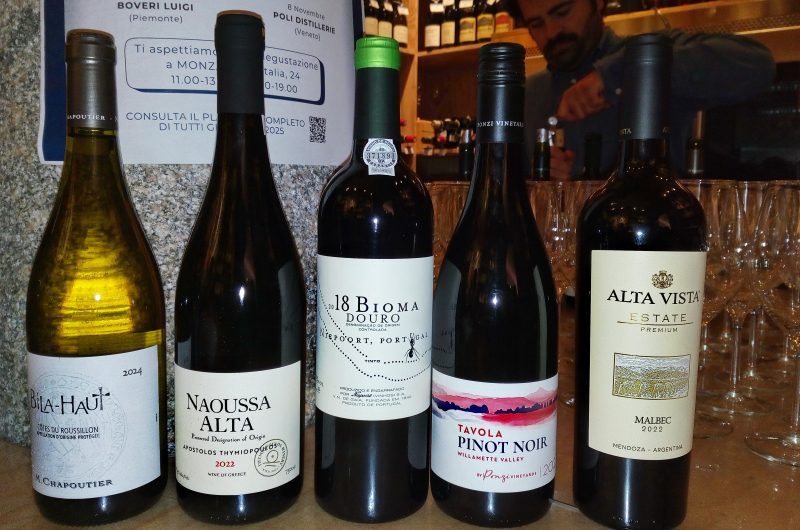 Degustazione vini di altitudine