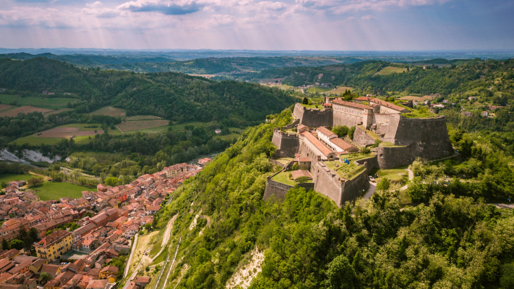 Il forte di Gavi, uno dei simboli identitari del territorio
