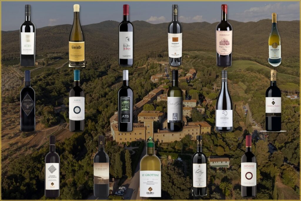 Bolgheri in Villa: le etichette degustate