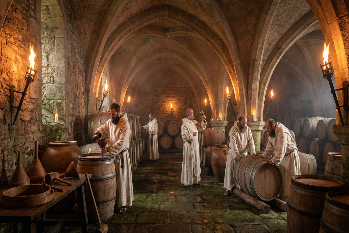 Vino e Medioevo: storia e scienza della viticoltura europea