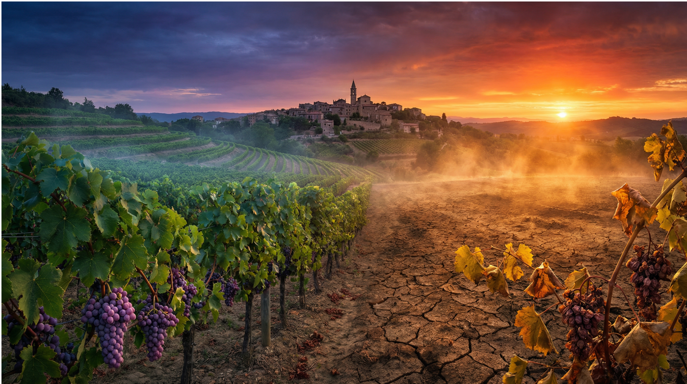 Riscaldamento globale e viticoltura: il futuro è adesso