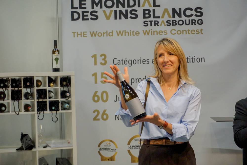 Mondial des Vins Blancs de Strasbourg 2026: un momento delle premiazioni