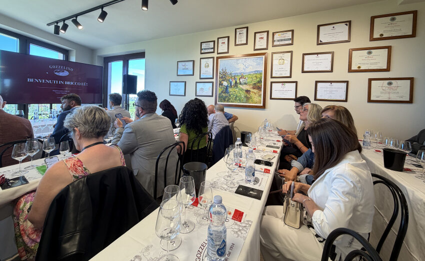 La nuova sala degustazione di Gozzelino Sergio