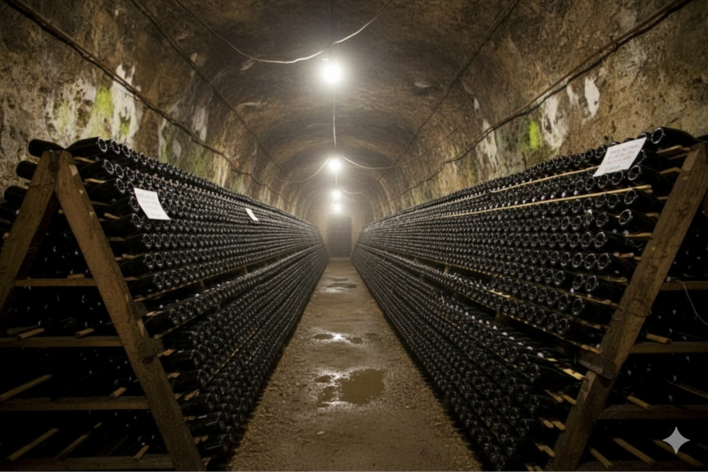 Affinamenti alternativi del vino: la miniera