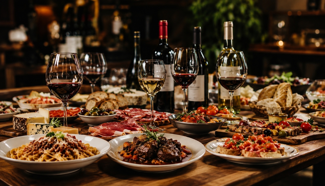 L’abbinamento cibo-vino fra scienza e piacere