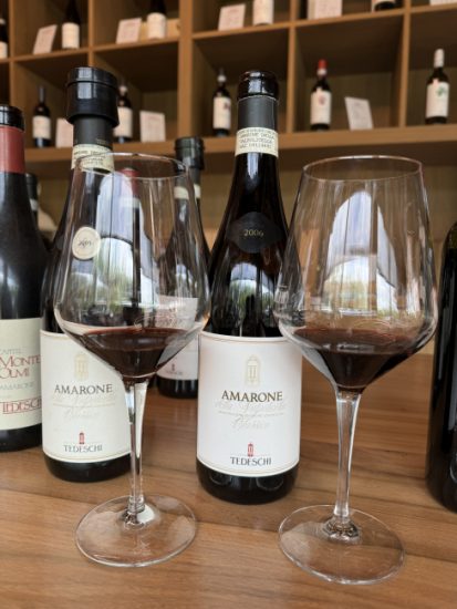 Vecchie annate Amarone Tedeschi Wines