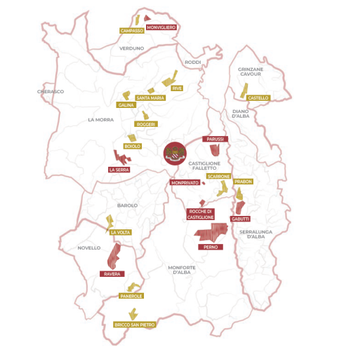 Sordo Giovanni: le MGA aziendali e le altre vigne